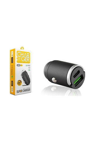 Subzero Cr98 30w 3.0a Hızlı Pd+usb Çıkışlı Araç Şarj Başlığı