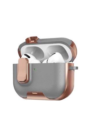 Twin Store Pro 3 3.nesil Rova Deri Kılıf - Rose Gold Bzstwın