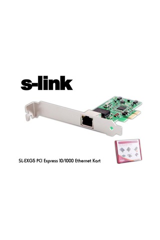 S-Link Sl Exg5 PCI Express 10 1000 Ethernet Kart