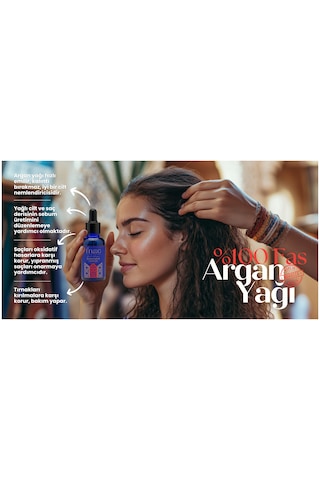 Fnac Argan Yağı Cam Damlalık Sprey Başlıklı 30 ML