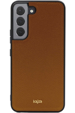 Kajsa Galaxy S22 Plus Kılıf Kajsa Luxe Collection Hakiki Deri Kapak ZORE-220074