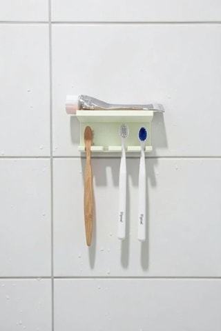 Usin Yapışkanlı Çok Amaçlı Diş Fırçası Asacağı Askılığı Askılık Diş Fırçalık Banyo Organizer Beya Diğer