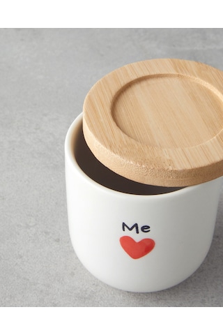 English Home Lovely Stoneware 8 Parça 4 Kişilik Fincan 150 Ml Kırmızı Kırmızı