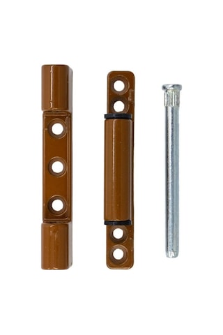 Pvc Pimapen Kapı Menteşesi 95 Mm 2 Adet Vidaları ile Beraber