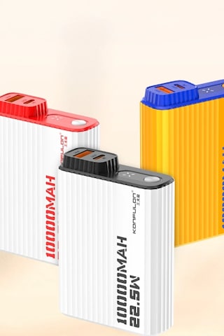 Mey İthalat A40q 10.000 Mah Pd 20w Mini Powerbank - Siyah-beyaz Diğer