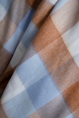 Apricitas Home Porto İndigo Tek Kişilik %100 Pamuk Nevresim Takımı Ve Battaniye Seti indigo