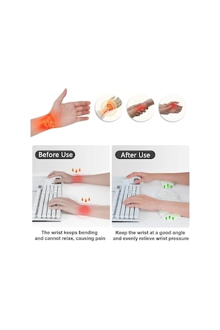 Klavye Mouse Pad Bilek Desteği Beyaz-fare Altlığı Beyaz-fare Altlığı Beyaz-fare Altlığı Xj