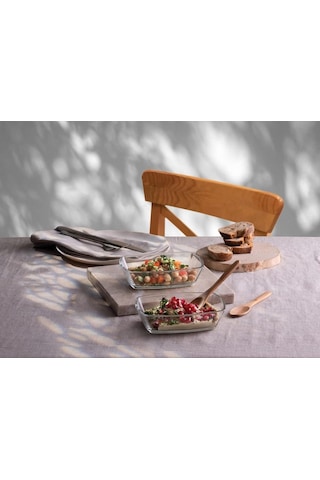 Paşabahçe 54663 Tokio 6'lı Servis Meze Cam Sunum Tabağı