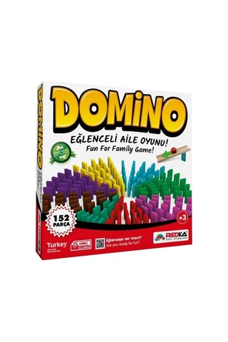 4456 Renkli Ahşap Domino
