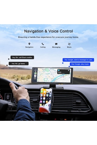 Konyax Çift Lens Kameralı Apple Ve Android Carplay