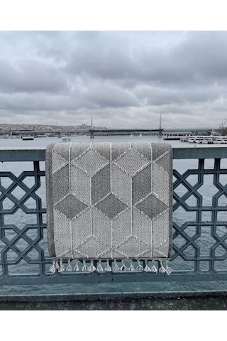 Eko Halı Soho Sh 03 Grey Hav Toz Vermez Hasır Dokuma Modern Makine Halısı Gri