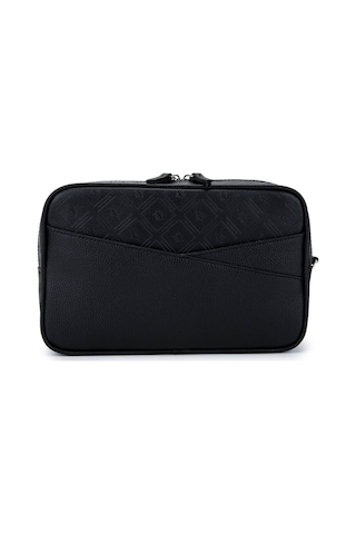 Tamer Tanca Erkek Suni Deri Siyah El Çantası 743 2336 Erk Cnt Sk25-26 Sıyah Mng/fltr Siyah