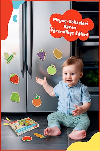 Dıytoy Fisher Price Manyetik Meyve Sebze