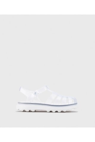 Igor S10361 001 Transparente Blanco Kadın Sandalet Beyaz