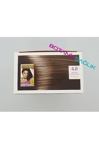 Saç Boyası Set - 4.0 Orta Kahve