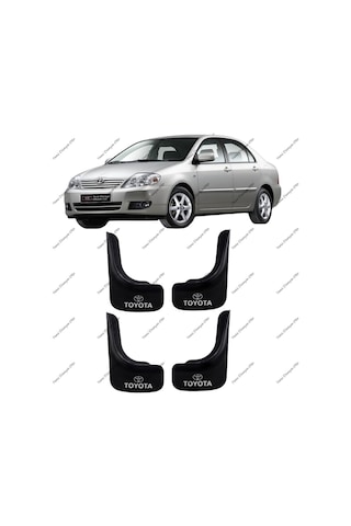 Toyota Uyumlu Corolla 2002-2006 4lü Paçalık Çamurluk Tozluk TYT1UX007