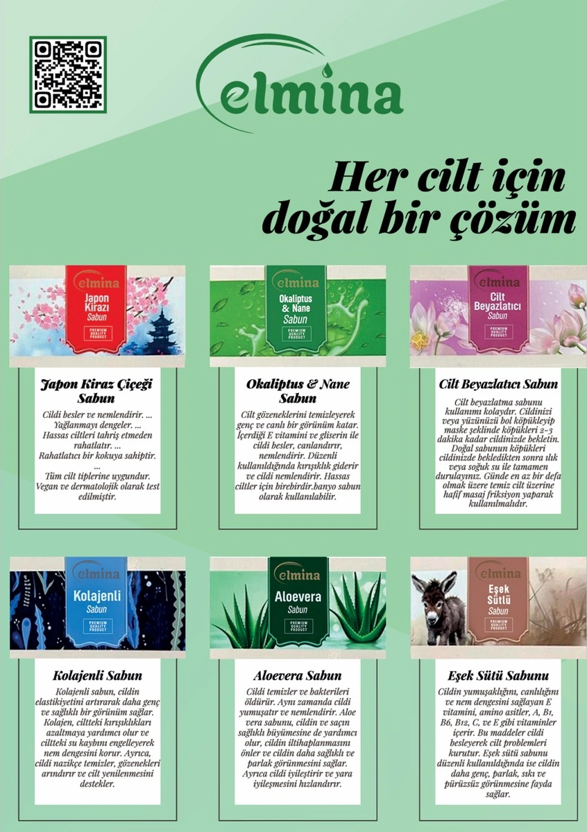 Elmina Sabun Keçi Sütü Doğal Sabun 100 Gr