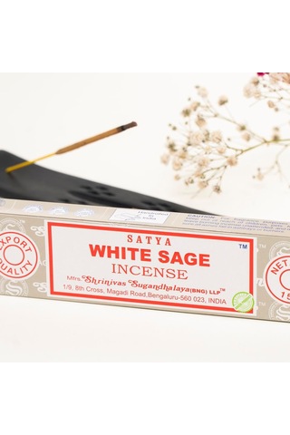 Satya Beyaz Adaçayı Aromalı Masala Çubuk Tütsü
