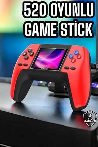 Mey Najmaddin Gamepad 520 Retro Oyunlu Taşınabilir El Konsolu Atari Najmaddin 52559055