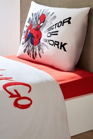 Spiderman Go Spidey Tek Kişilik Lisanslı Lastikli Çocuk Nevresim Takımı Kahve