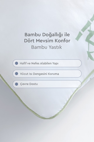 Yataş Bambu Yastık 2 Adet