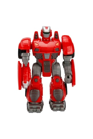 Happy Kid M.a.r.s. Sesli Ve Işıklı Yürüyen Robot 04072 Kırmızı