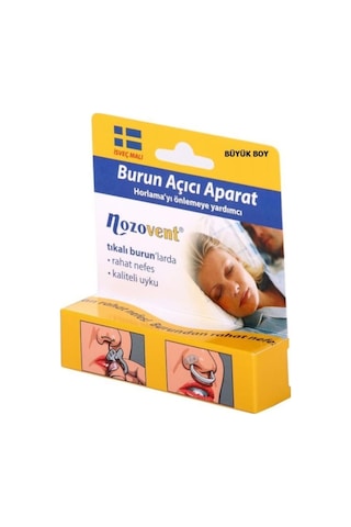 Medikalcim Horlama Önleyici Rahat Nefes Burun Aparatı-büyük 2 Adet