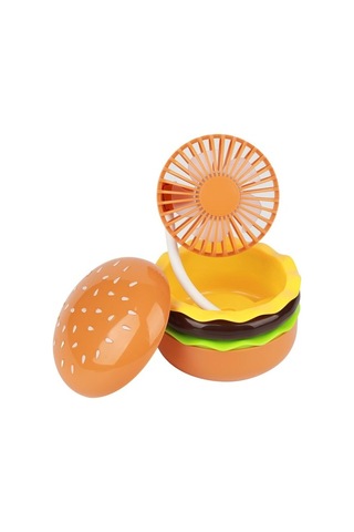 Serene Space Çok Fonksiyonlu Küçük Fantaşınabilir Küçük Fan 9050 Sarı