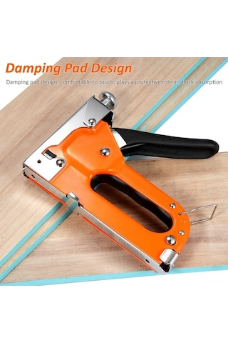 Pazly Çelik Zımba Makinesi Seti - 1200 Çivi + Çivi Sökücü Ve Taşıma Kutusu