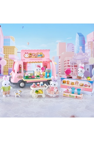 Bay Dreamy Mini Tavşan- Tatlı Karavanı Oyun Seti