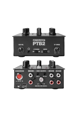 Ptb2 Mobil 2+1 Channel Dj Mixer W/dvs & Bluetooth