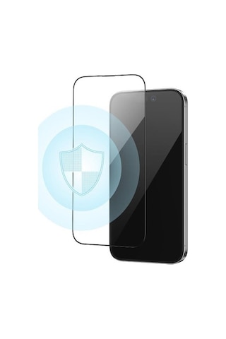 Apple Uyumlu iPhone 17 Pro Max Premium Darbe Emici Anti Statik Cam Ekran Koruyucu