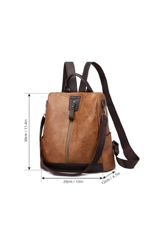 Xianwen Sınır Ötesi Kadın Sırt Çantası Kadın 2022 Yeni Pu Kadın Çok Renkli