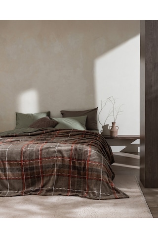 Antonin Tek Kişilik Welsoft Baskılı Battaniye - Yeşil 8684427292655 Çok Renkli