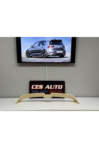 Vw Golf 7 & 7.5 Oettinger Bagaj Spoiler Plastik İthal Sıfır Ürün