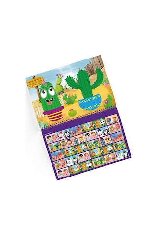 Tükenmeyen Sticker Kitabım - Eğlenceli Yüzler (100+ Tekrar Tekrar Kullanılabilen Sticker)