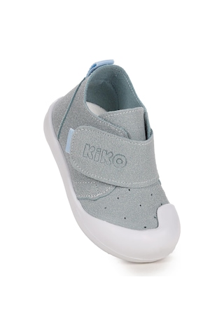 Kiko Kids Rosie Cırtlı Kız Bebek Günlük Ayakkabı Bebe Mavi
