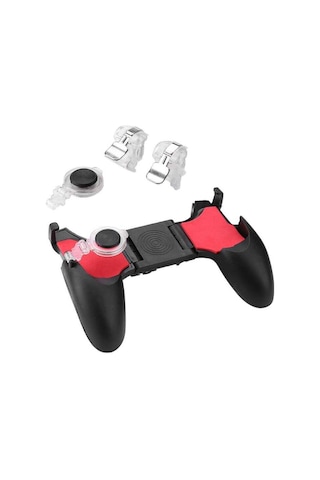 Kilifone - Telefon Oyun Aparatı 5 İn 1 Mobil Game Oyun Aparatı - Siyah - T13345