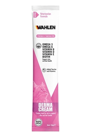 Wahlen Derma Tüy Sağlığı İçerikli Krema Kedi Ödülü 4x15 Gr