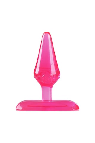 Truva Shop Süper Mini Jel Dokulu Kaliteli Anal Plug Pembe