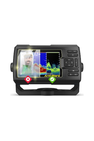 Garmin Striker Vivid 5cv-plus Fishfinder İçin Anti-glare Parlama Önleyici Mat Ekran Koruyucu