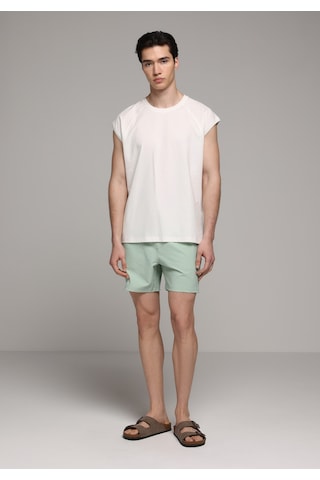 Colin's Colins Slim Fit Çizgili Erkek Yeşil Deniz Şortu Cl1079394 Q1.v1 Fgr