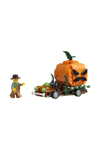 LEGO® Bal Kabağı Kamyoneti 40822 – 8 Yaş ve Üzeri Çocuklar için Cadılar Bayramı Temalı El Sanatları Oyuncak Yapım Seti (194 Parça)
