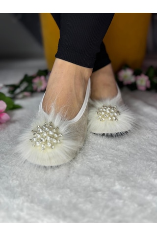 Bena Babet Kırık Beyaz Pırlantalı Model