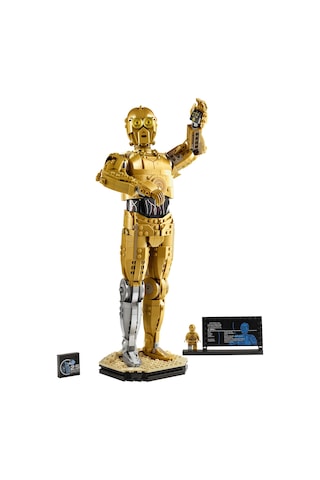 LEGO® Star Wars™ C-3PO™ 75398 - Yetişkinler için İnşa Edilebilen Koleksiyonluk ve Nostaljik Droid Figürü Yapım Seti (1138 Parça)