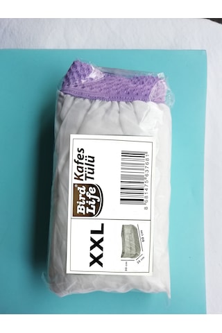 Büyük Boy Xxl Kuş Kafes Tülü 60 X 35 X 30 Cm Mor