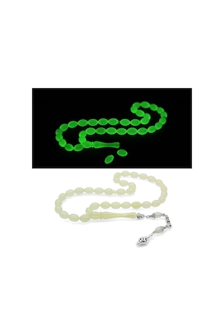 Kararmaz Metal Püsküllü Arpa Kesim Kedigözü Tesbih