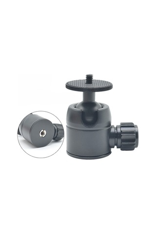 Sones Bh-904 Mini Masaüstü Alüminyum Alaşımlı Tripod Mini Küre Kafa 360 Derece Pan 90 Derece Eğim Tripod