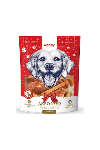 Wanpy Karışık Yılbaşı Köpek Ödül Maması 300 Gr 171-30027.01