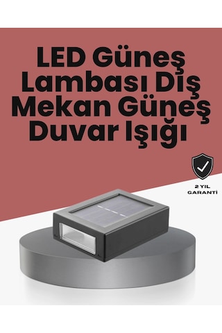 Bahçe Balkon İçin Güneş Enerjili Lamba